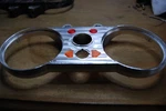 Billet Alum 73' - 75' Yamaha Rd 250 / 350 Speedometer Tachometer Bracket. Fixed Price $395.00.