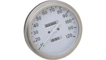 Drag Specialties 5" White Speedometer 84-90 Harley Davidson Softail. Fixed Price $118.67.