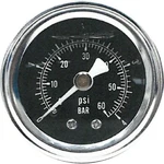 Harddrive Oil Pressure Gauge 60PSI Black 169700. Fixed Price $64.41.