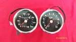 Triumph Motorcycle Reproduction Smith Black Faced Speedometer & Tachometer. Fixed Price $147.95.