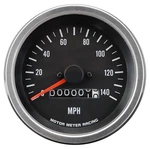 Vd Vintage 85MM 3-3/8" Mechanical Speedometer Odometer 140 Mph White Led. Fixed Price $46.07.