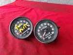 Harley Davidson SX175 Aermacchi Speedometer & Tachometer For Parts Broken 1976. Fixed Price $35.00.