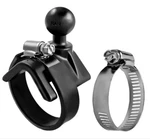 RAM-B-108BU Mounts V-shape Base With 1" Ball For Rails And Yokes. Fixed Price $22.99.