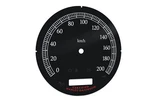 Harley-davidson Road King Speedometer Dials Mph To Km/h Gauges. Fixed Price $59.99.