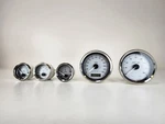 Genuine Harley Oem 08-13 Touring Silver Face Complete Speedometer Gauges. Fixed Price $366.75.