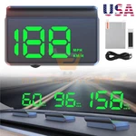 Gps Digital Speedometer Hud Cars Head Up Display Mph Kmh Overspeed Alarm. Fixed Price $10.99.