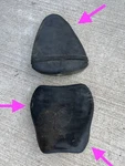1998-2003 Suzuki Front Driver Rear Passenger Seat Saddle. Fixed Price $64.24.