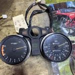 1982 Kawasaki KZ750 Ltd Oem Instrument Cluster Tach Speedometer 25005-1146. Fixed Price $188.00.