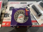 V-twin 2:1 Replica Speedometer W/orange Needle. Fixed Price $40.00.