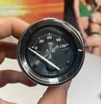Cvo Oem Harley-davidson 96-13 Touring Air Gauge Stainless Face. Fixed Price $29.95.