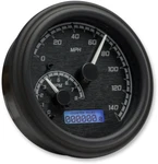 Dakota Digital Black Fatbob Tank Mounted Speedometer 96-03 Harley Softail Flht. Fixed Price $565.25.