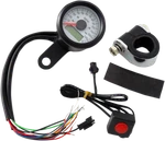 Drag Specialties 2210-0421 Speedo W/4LTS Mph Blk/wht. Fixed Price $208.01.