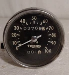 Vintage Triumph 1973-74 TR5T Speedometer. Fixed Price $200.40.