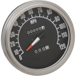 Drag Specialties 5" Mph Fl-style Speedometer W/tach 72761M-BX33. Fixed Price $115.32.