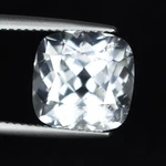 6.61 Ct Diamond Sparkling Rare Natural Phenakite/phenacite Sq Cushion See Vdo Ok. Fixed Price $436.59.