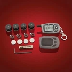 Tiregard Wireless Pressure Monitoring System 4 Tires Show Chrome 13-317A. Fixed Price $60.00.