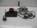 1972 1973 1974 Montesa Cota Head Tail Light Speedometer 123 247 348 Nos. Fixed Price $600.00.