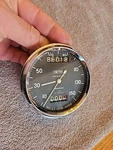 Vintage Smiths 1958 Royal Enfield 150 Mph Chrometric Speedometer Very Nice. Fixed Price $400.00.