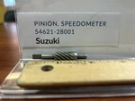 New Nos Factory Suzuki Part# 54621-28000 Speedometer Pinion TS100ER GP100U. Fixed Price $15.00.