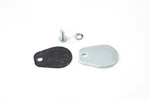 Zinc Speedometer Block Off Plate Kit Fits Harley Davidson. Fixed Price $29.79.