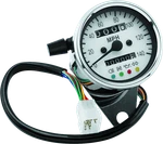 Bikers Choice 2.5 Inch Chrome Mini Speedometer With White Face And 140 Mph. Fixed Price $139.99.
