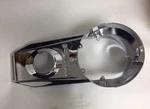New Old Stock, Fits Harley Davidson Instrument Panel Chrome Part # 71259-05. Fixed Price $123.46.