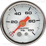Autometer White Oil Pressure Gauge 0-100 For Harley Dyna Softail Sportster 88024. Fixed Price $85.20.