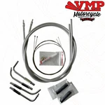 Venhill Universal Harley Davidson V-twin Braided Throttle & Idle Cables Push Fit. Fixed Price $100.89.