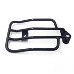 Httmt- For Harley Sportster XL883 1200 2004-2015 Solo Seat Luggage Rack Gloss Bl. Fixed Price $30.99.