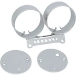Drag Specialties Dual Gauge Bracket Chrome W/ Backing Plates Harley 2210-0198. Fixed Price $213.16.
