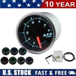 2'' Car Gauge Digital & Pointer Tachometer 0-8000 Rpm 7 Color Led. Fixed Price $20.52.