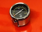 Vespa P125X P150X P200E Italian Veglia Boreletti Black Faced 80 Mph Speedometer. Fixed Price $98.27.