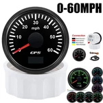 52MM Black Gps Speedometer Gauge 0-60 Mph 7 Colors Led For Boat Car Motorcycle. Fixed Price $39.11.