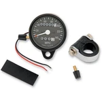 Drag Specialties 2:1 Ratio Black Faced Mini Speedometer/tripmeter 2210-0251. Fixed Price $101.92.