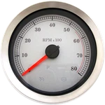 Drag Specialties 4" Tachometer 2211-0167. Fixed Price $235.82.