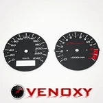 Suzuki Gsf 600 Bandit 2000-2001 Km/h Aftermarket Black Gauge Faces. Fixed Price $44.99.