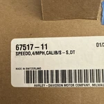 Harley-davidson Speedo 4/MPH Calib/s 67517-11 New Old Stock (D2). Fixed Price $169.99.