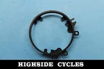 1332 07 Harley-davidson Softail Black Plastic Gauge Clamp Back Mount Bracket. Fixed Price $7.94.