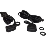 Drag 2040-2143 Black Smoke Lens Led Handlebar Marker Light 09-18 Harley Fl Fx. Fixed Price $119.55.