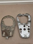 Harley Knucklehead Panhead Shovelhead Chopper Dash Speedometer Base. Fixed Price $39.99.