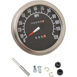 Drag Specialties 5IN. Dash Mount 1:1 Speedometer 68-84 Face 70847M-BX33. Fixed Price $113.37.