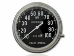 Police Special Speedometer With 1:1 Ratio For Harley Davidson By V-twin. Fixed Price $113.35.