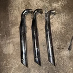 Triumph Rocket 3 Classic Genuine Op Silencer Exhaust Muffler Set 2208420 2208414. Fixed Price $159.00.