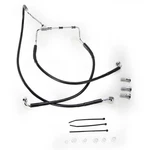 Drag Front Ext Length Black Vinyl Braided Brake Line +2" 1741-3976 (kit). Fixed Price $117.25.