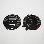 Honda Cb 400 NC31 1992-1994 Mph Aftermarket Instrument Cluster Black Gauge Faces. Fixed Price $44.99.