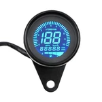 Black Lcd Digital 12V Universal Motorcycle Gauge Speedometer Tachometer Odometer. Fixed Price $29.99.