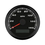 Eling Warranted Gps Speedometer Odometer Gauge Kit 0-140MPH, Black+black. Fixed Price $85.99.