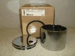 10 Yankee Engineuity Chrome Gauge Cups For 3-3/8" Vdo Electronic Speedometers. Fixed Price $149.95.