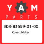 3D8-83559-01-00 Yamaha Cover, Meter 3D8835590100, New Genuine Oem Part. Fixed Price $129.60.