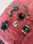 09-14 10 11 12 13 Yamaha YZF-R1 Engine Thermostat Housing Oem. Fixed Price $50.00.